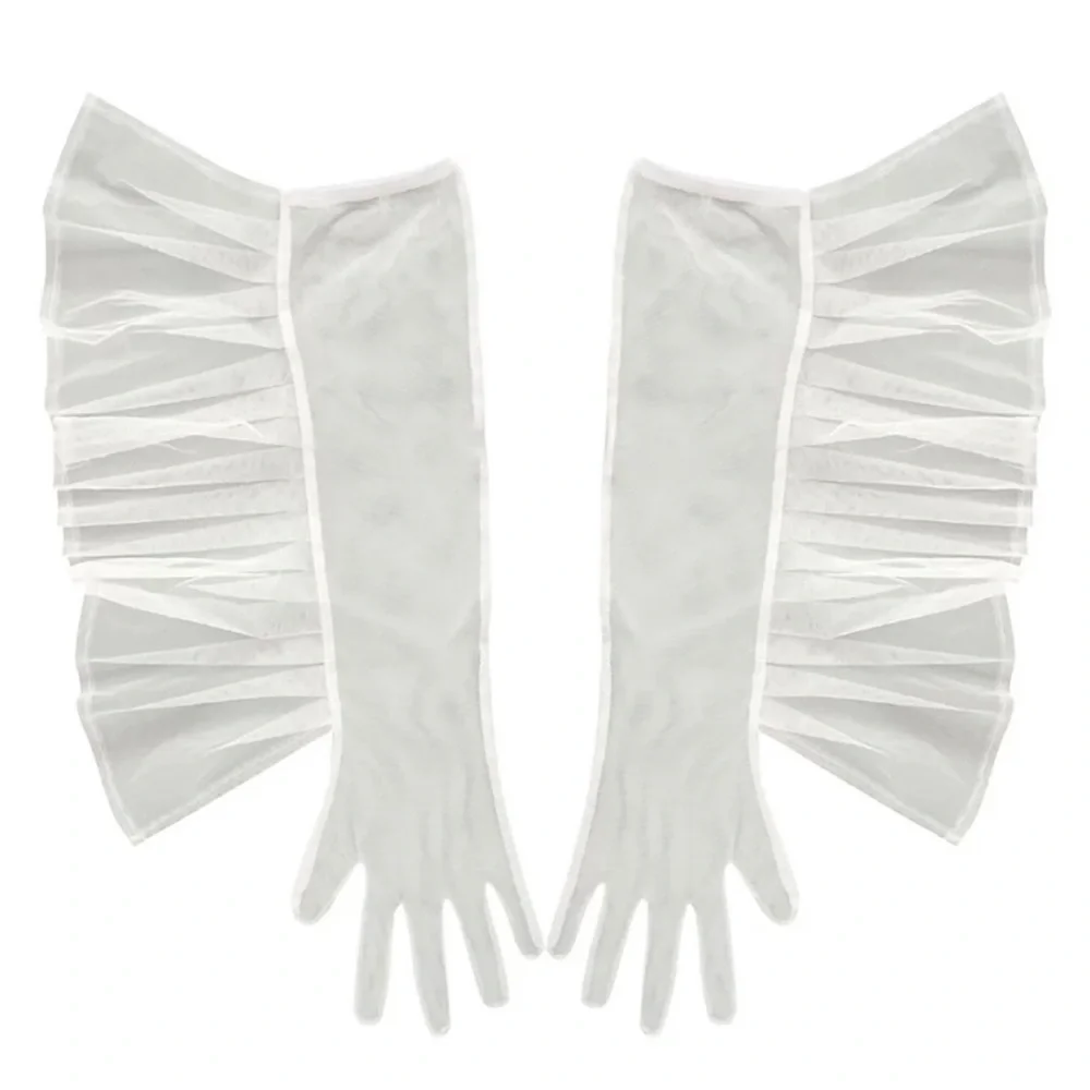 Gossamer Ruffle - Gloves - Picture 3 of 3